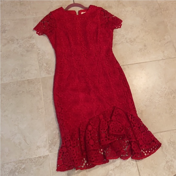 Red Eliza J Dress ❤️ - Picture 9 of 11